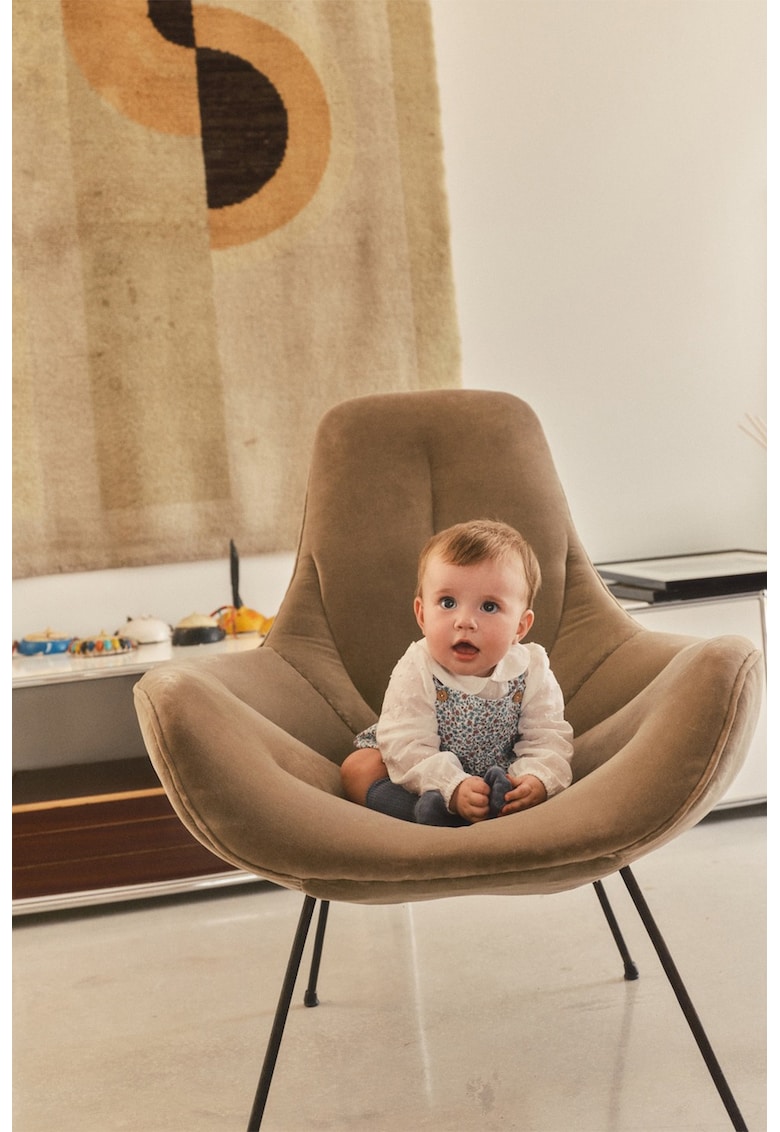 Camasa-body cu guler Peter Pan