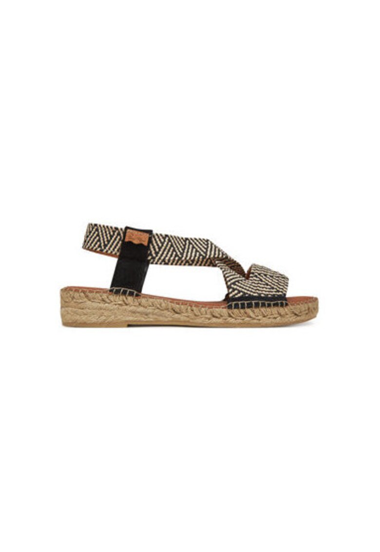 Espadrile dama ELIANA - Textil - Negru