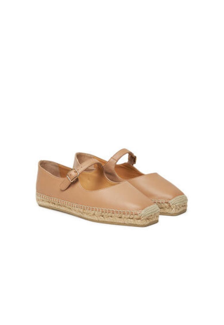 Espadrile dama 025701-2013 - Piele naturala - Bej