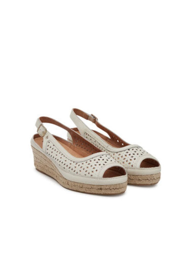 Pikolinos Espadrile dama W4A-1828 - Piele naturala - Alb