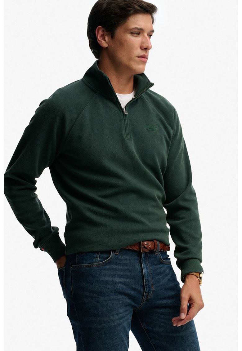 SUPERDRY - Bluza lejera de trening cu maneci raglan