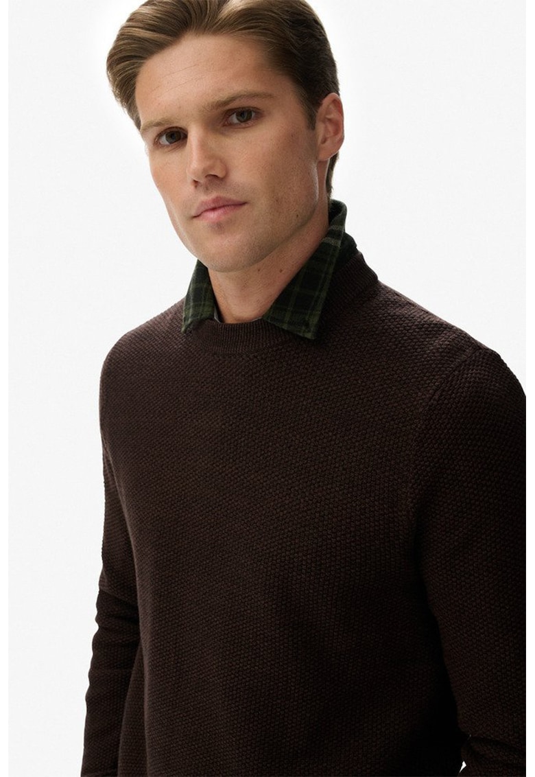 SUPERDRY - Pulover regular fit din bumbac organic