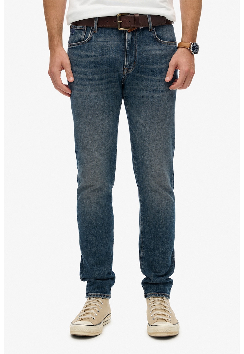 Superdry Co Blugi slim-fit Vintage - Albastru lavanda