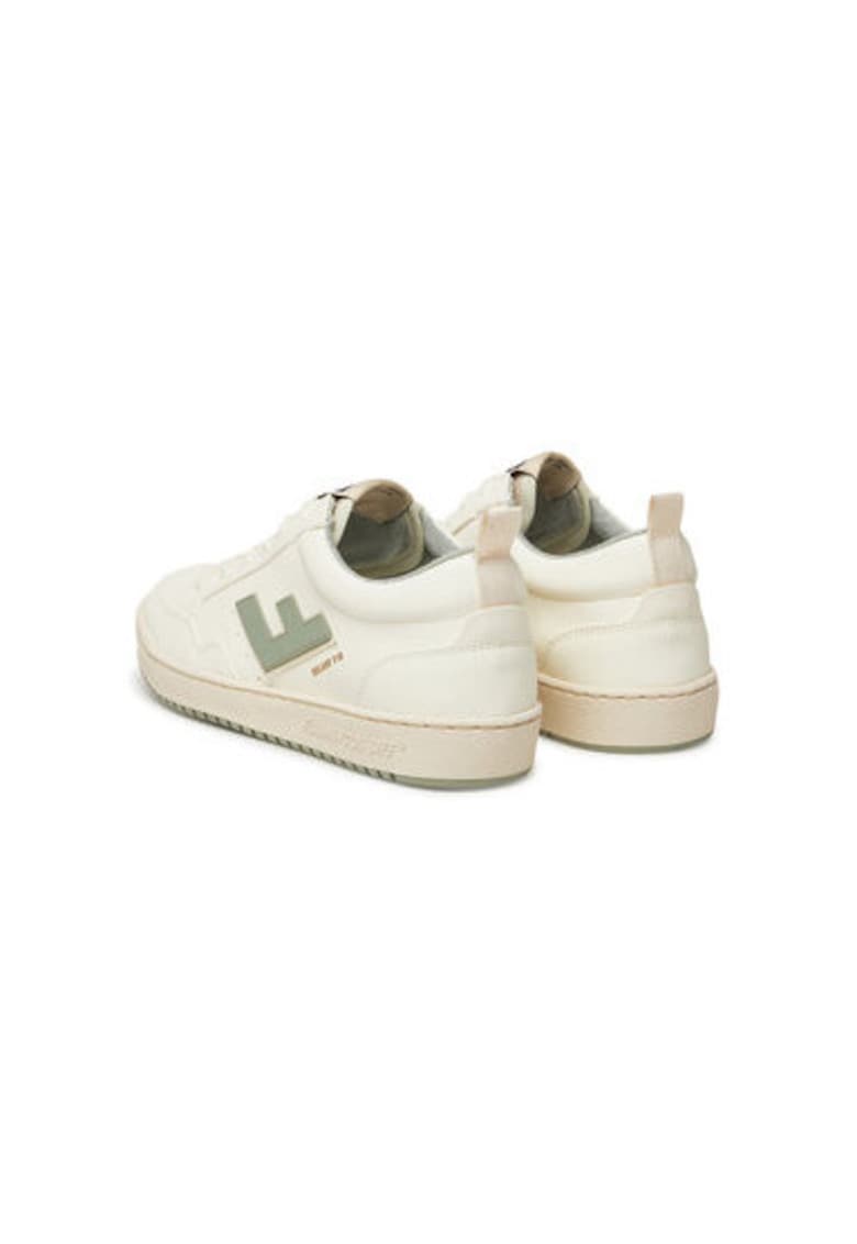 Pantofi sport unisex Flamingos Life - R10PEALAU - Piele ecologica - Alb