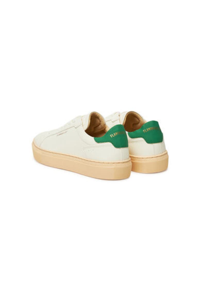 Pantofi sport unisex Flamingos Life - HCEMEVAN - Piele ecologica - Alb