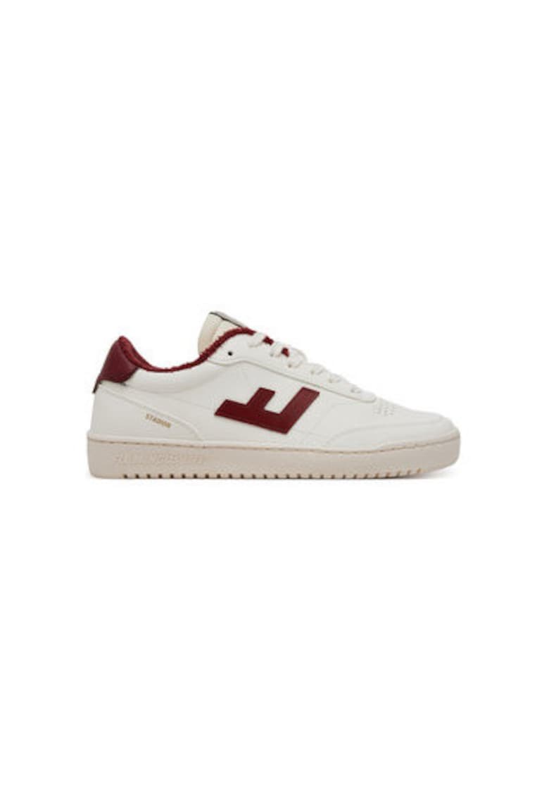 Pantofi sport unisex Flamingos Life - STBERCRE - Piele ecologica - Alb