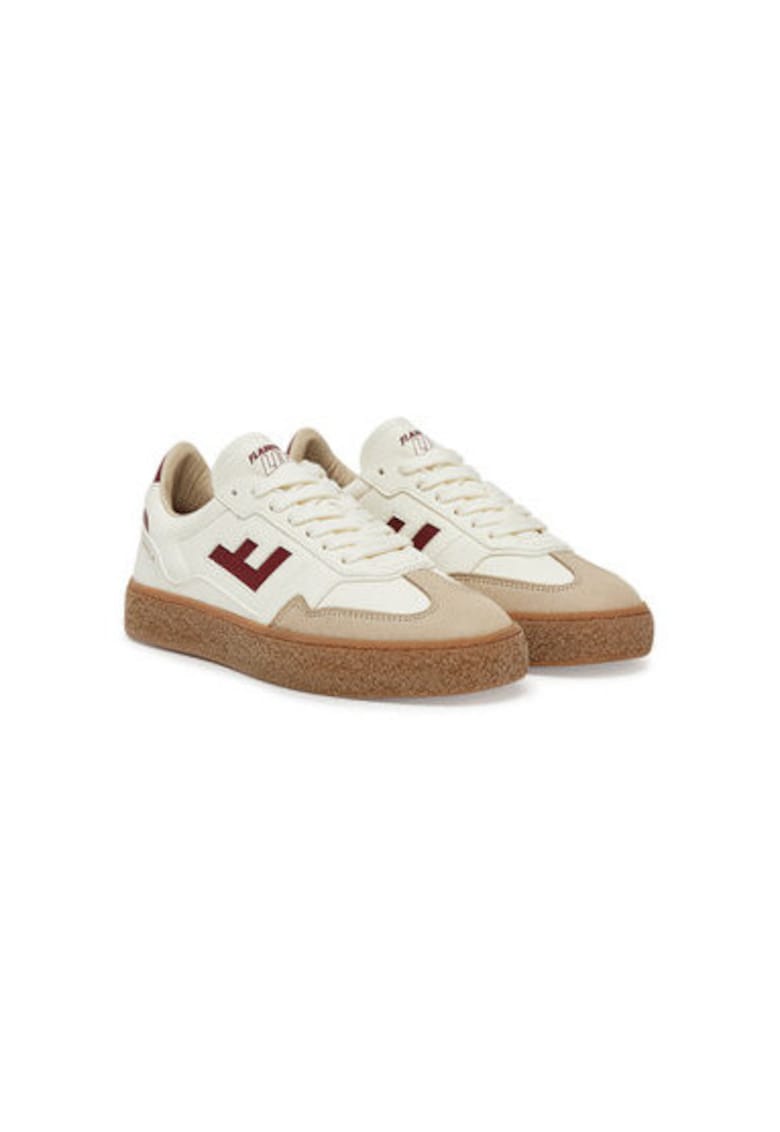 Pantofi sport unisex Flamingos Life - BBBERCRE - Piele ecologica - Ecru