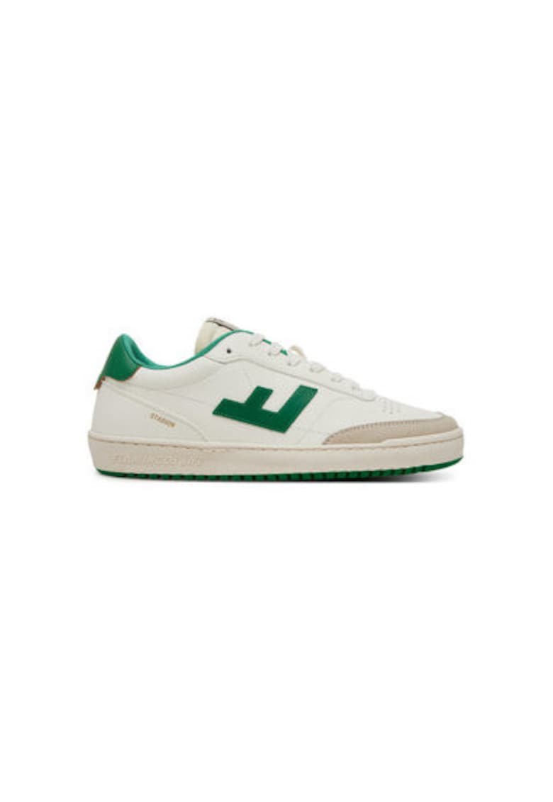 Pantofi sport unisex Flamingos Life - STEME - Piele ecologica - Alb