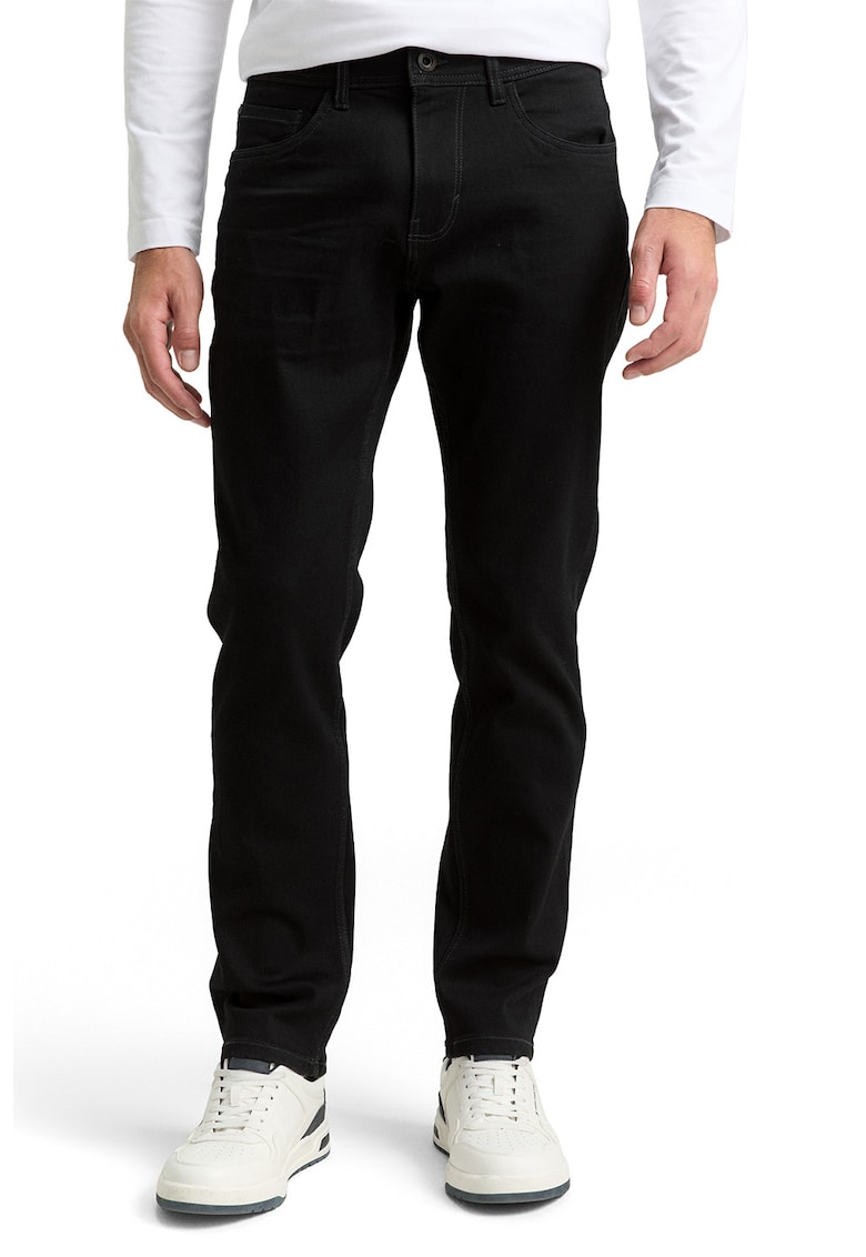 Blugi drepti cu model cu 5 buzunare