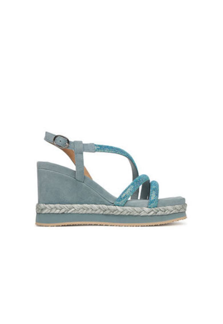 Alma En Pena Espadrile dama V251242 - Textil - Albastru