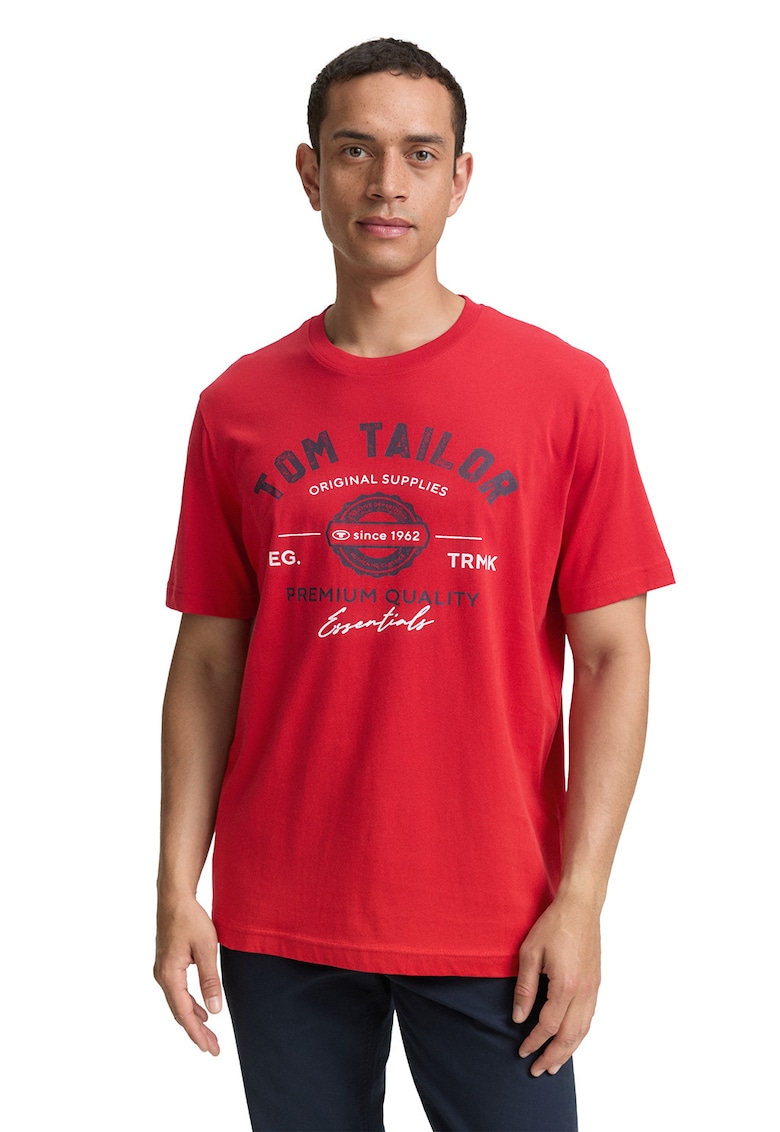 Tricou din bumbac cu imprimeu logo