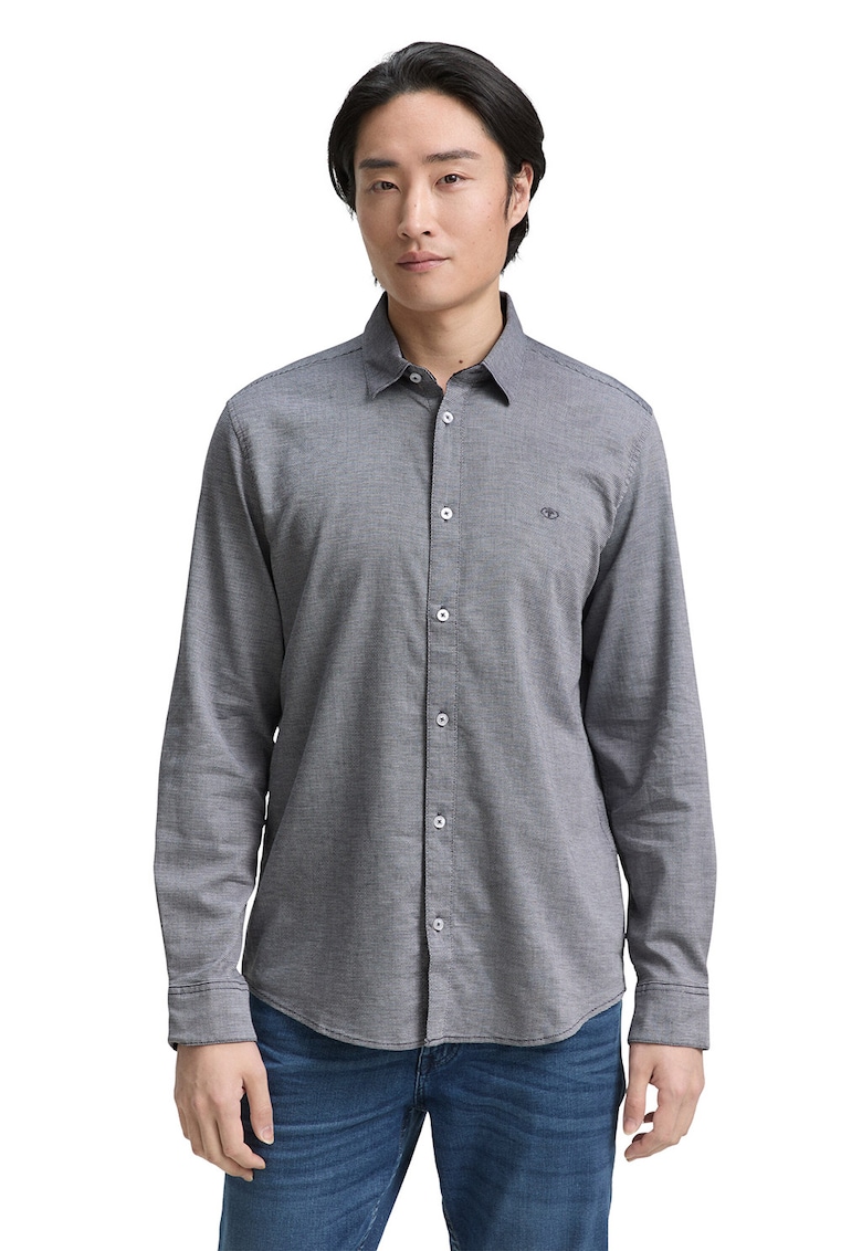 Camasa regular-fit cu mansete cu nasturi