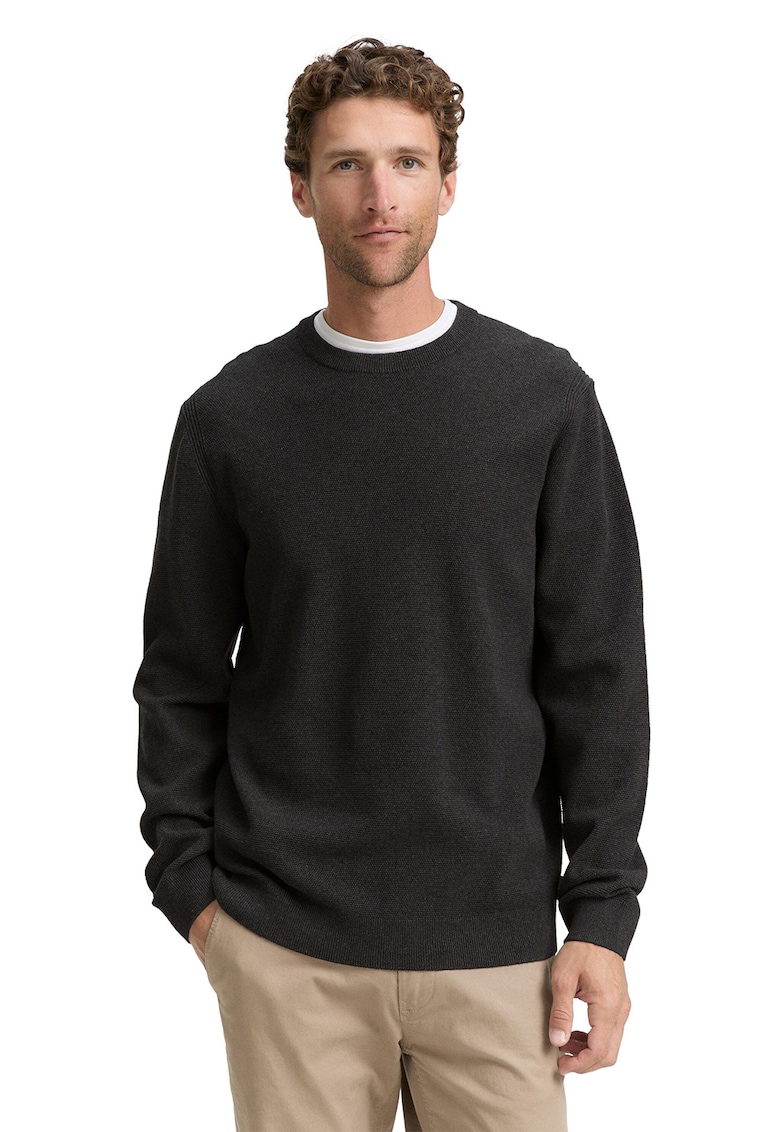 Pulover lejer din amestec de bumbac organic