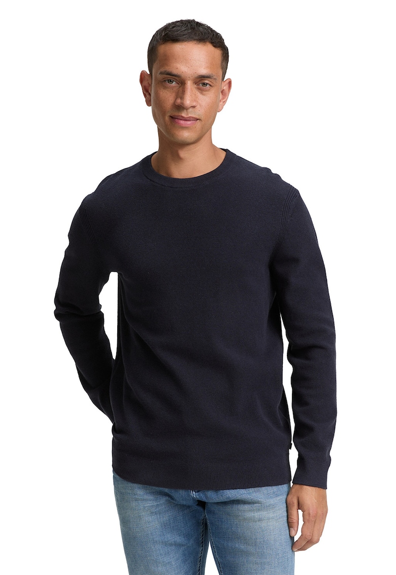 Pulover albastru Tom Tailor
