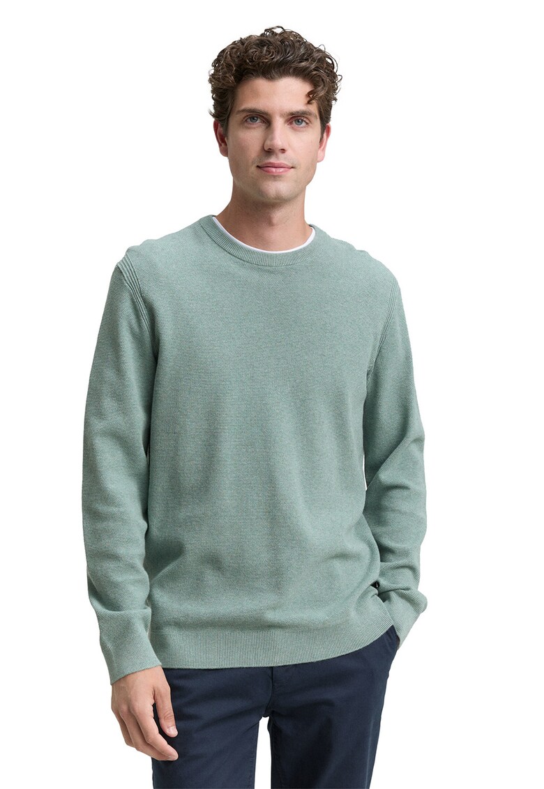 Pulover lejer din amestec de bumbac organic