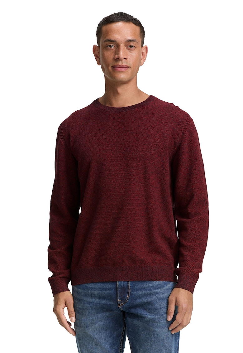 Pulover lejer din amestec de bumbac organic