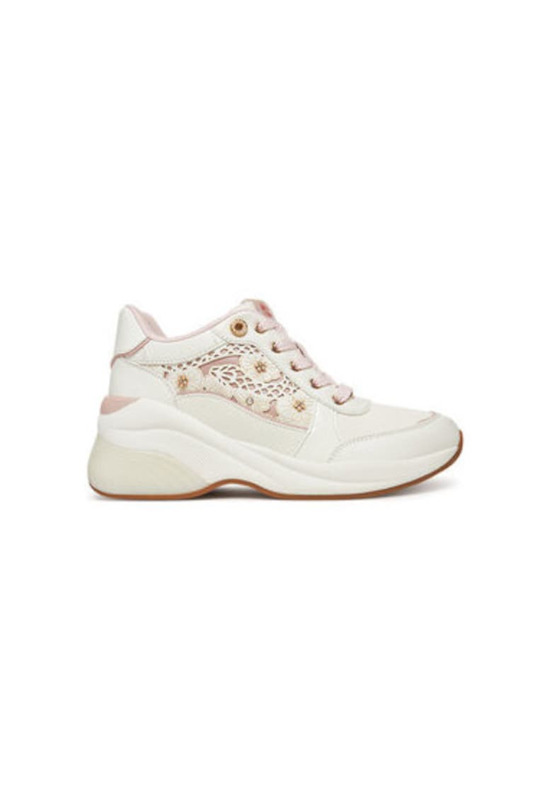Pantofi sport dama 13917693 - Piele ecologica - Ecru