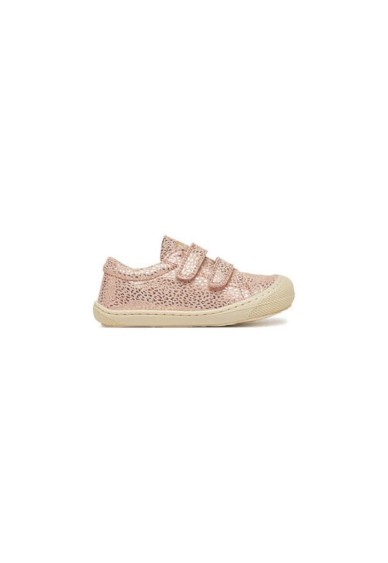 Adidasi fete NATURINO COCOON LOW VL - Piele naturala - Roz