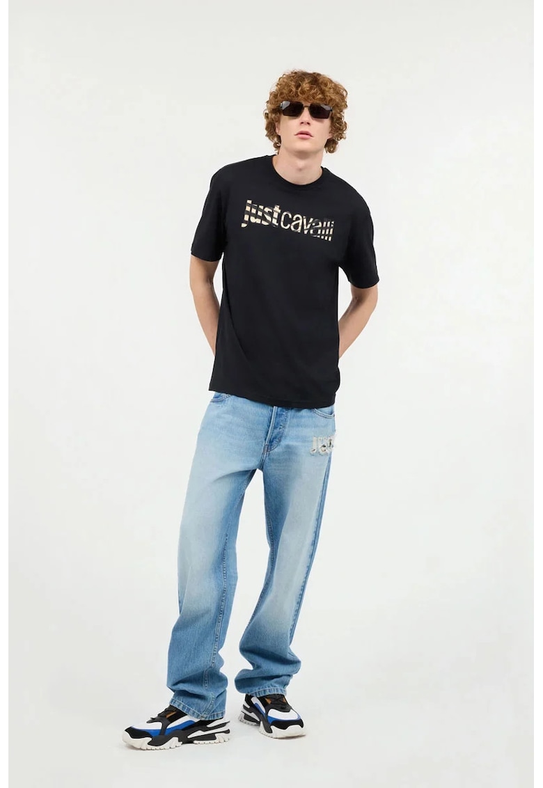 Tricou oversize cu print frontal 78OAHE21