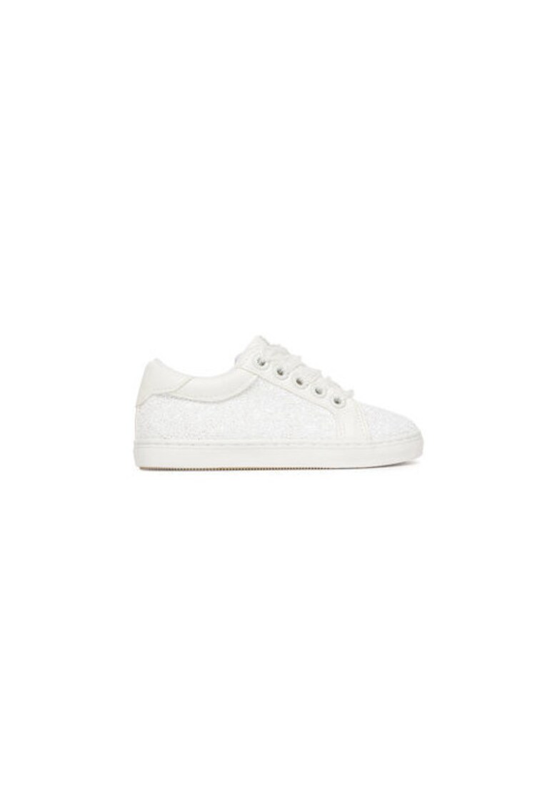 Adidasi fete 43620 - Piele ecologica - Alb