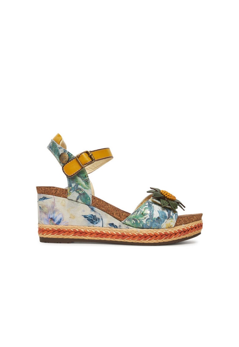 Espadrile dama FACYO 06 - Piele naturala - Verde