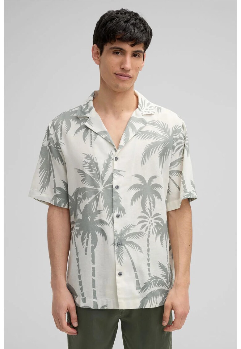 Cămașă regular fit cu mânecă scurtă și imprimeu ST2 Cămașă regular fit cu mânecă scurtă și imprimeu ST2