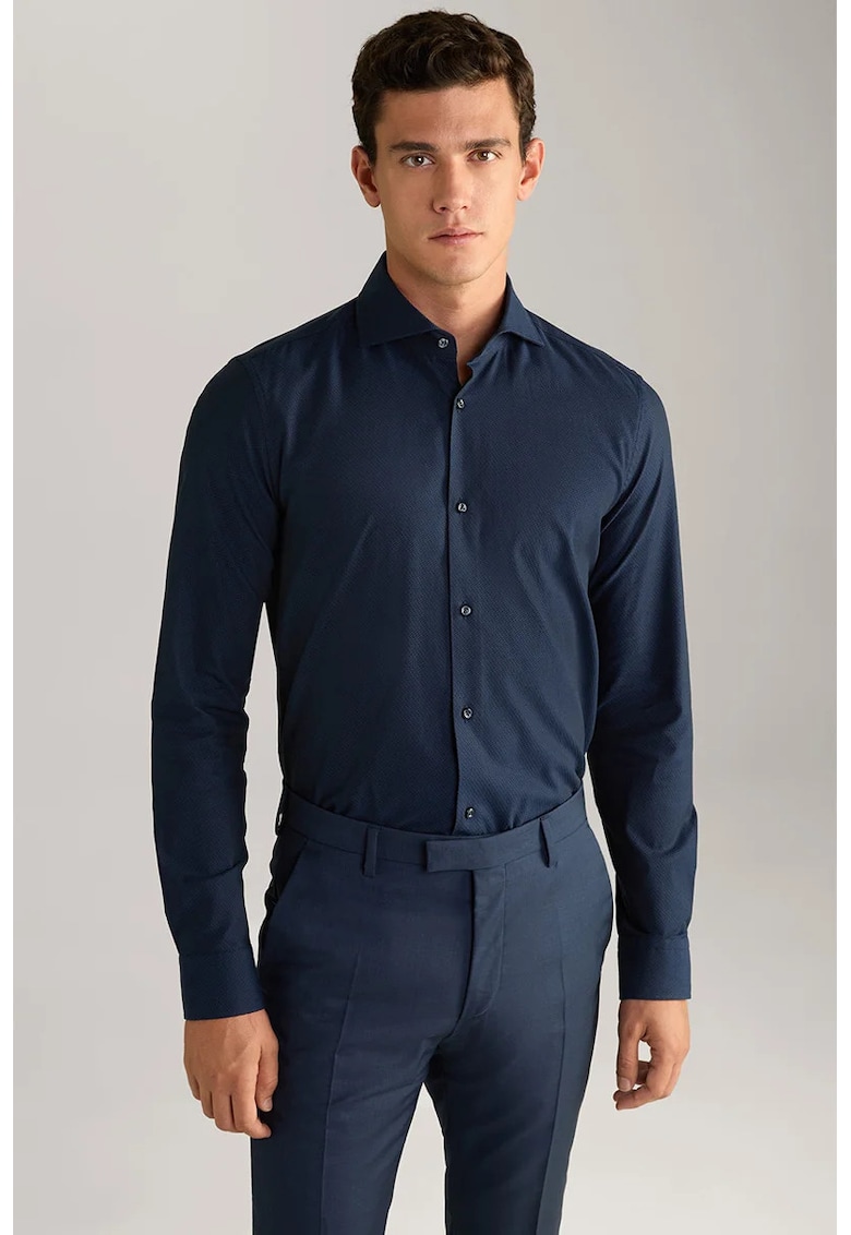 Cămașă slim fit JP6 - Albastru