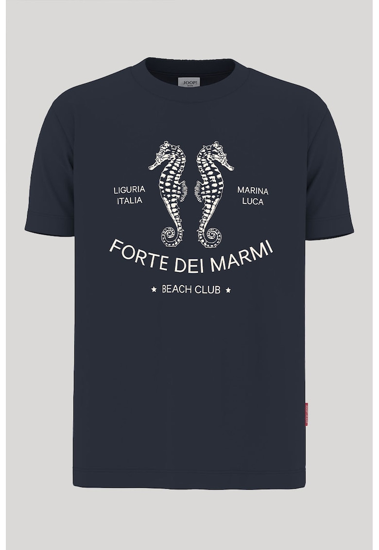 Tricou regular fit cu print frontal