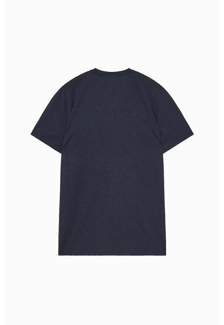 Tricou regular fit cu guler in V Tricou regular fit cu guler in V