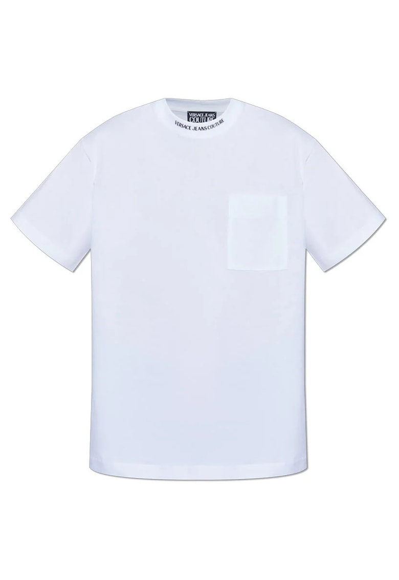 Tricou oversize cu buzunar frontal