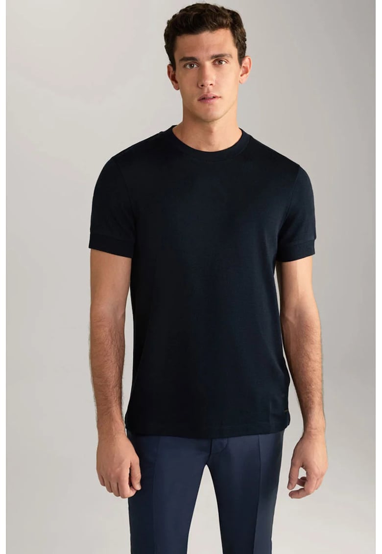 Joop Tricou regular fit cu guler rotund 30043597 - Albastru inchis