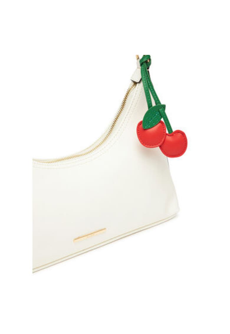 Geanta dama model 14029164 PATHA - Piele ecologica - Alb