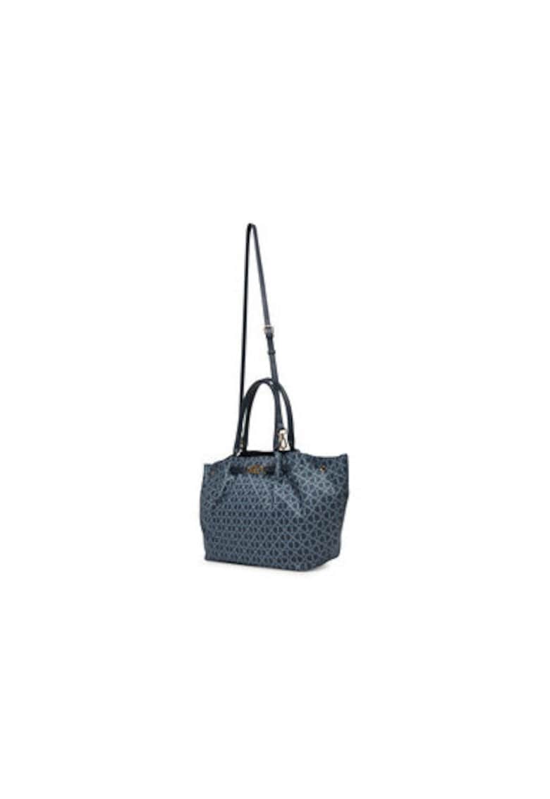 Geanta dama 13933793 - Piele ecologica - Bleumarin