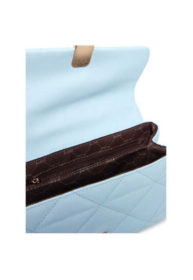 Geanta dama piele ecologica - albastru deschis