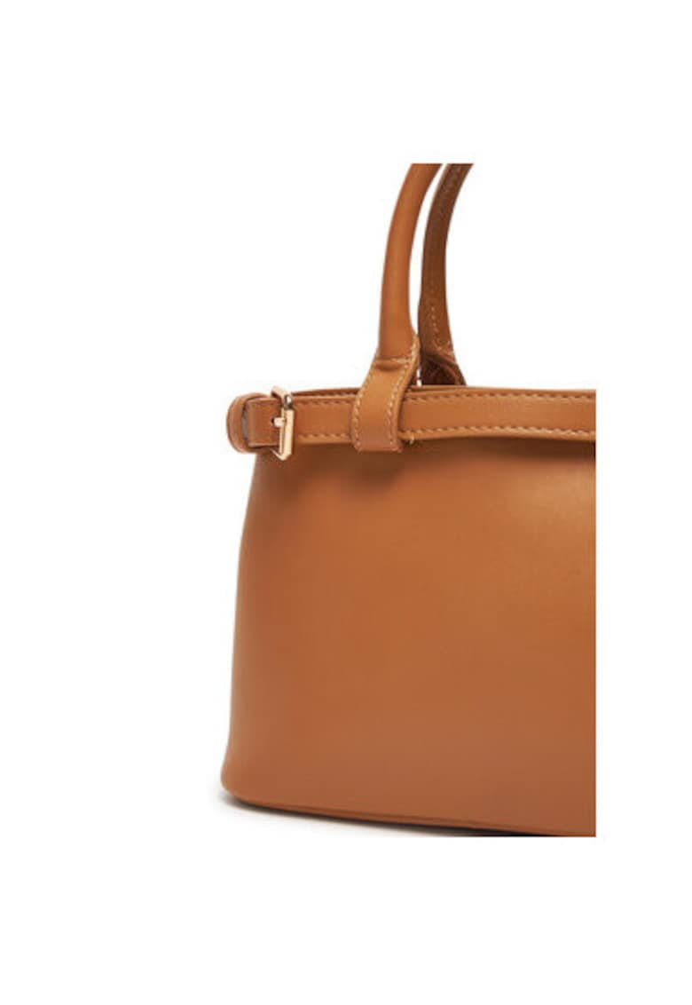 Geanta dama 13960468 - Piele ecologica - Maro