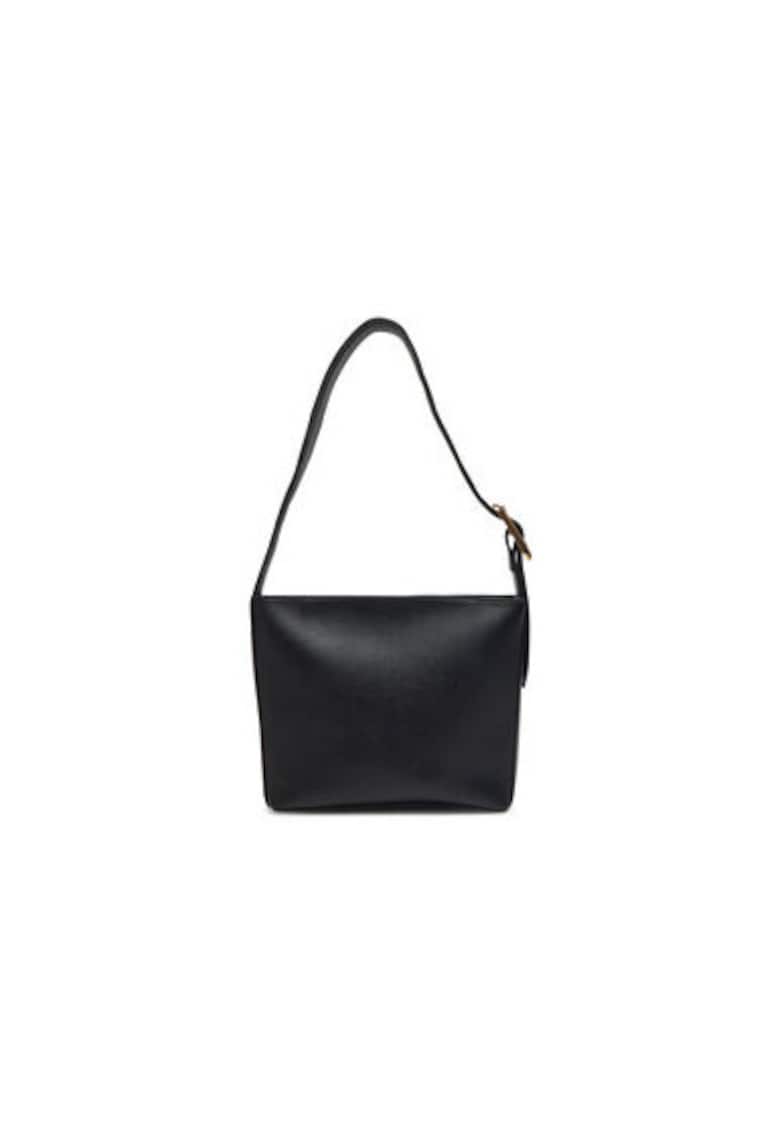 Geanta dama 13960496 - Piele ecologica - Negru