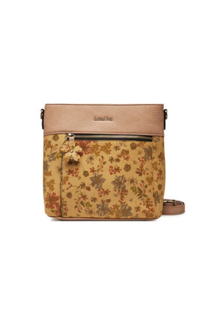 Geanta dama  ADRA 02 - Piele ecologica - Maro