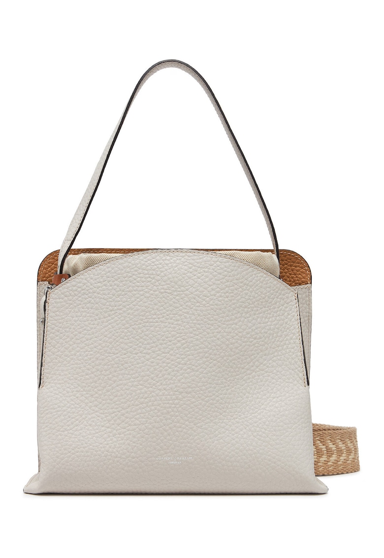 Geanta dama BS 11236 RNGDBL-NAETN - Piele naturala - Alb Geanta dama BS 11236 RNGDBL-NAETN - Piele naturala - Alb