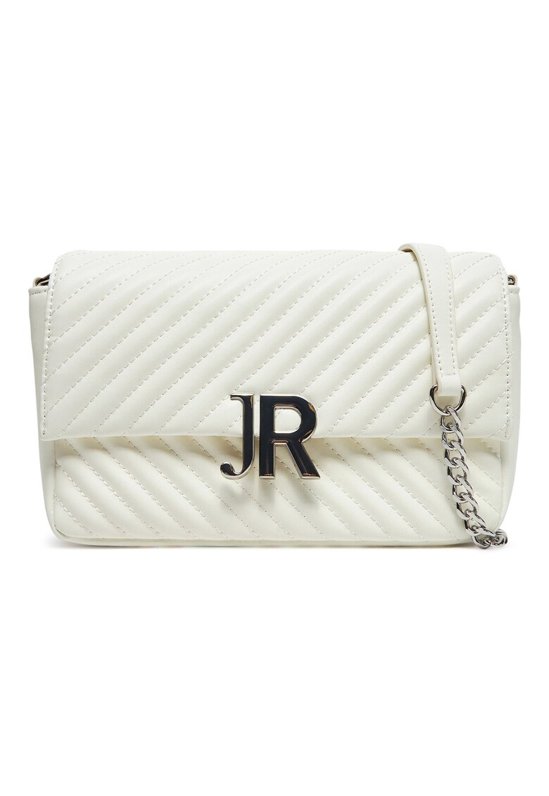 Geanta dama RWP25501BO - Piele naturala - Alb