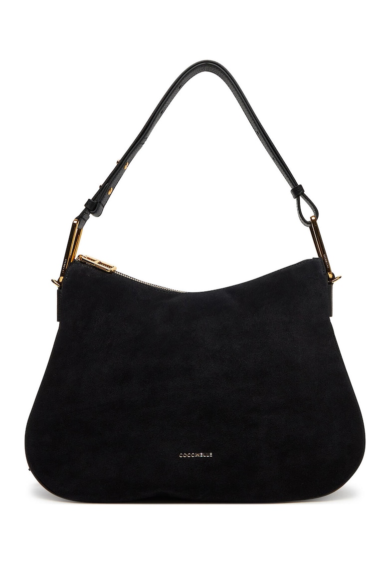Geanta dama PQS 13 01 01 001 - Piele naturala - Negru