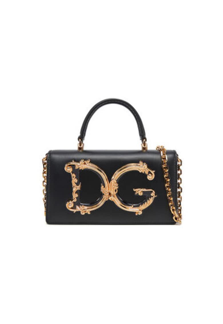 Geanta dama Dolce Gabbana - BI3278 AQ507 - Piele naturala - Negru