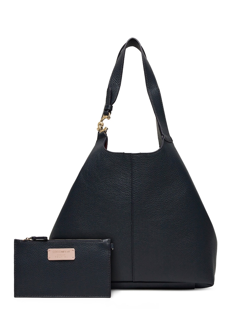 Coccinelle Geanta dama SHA 11 01 01 B29 - Piele naturala - Bleumarin