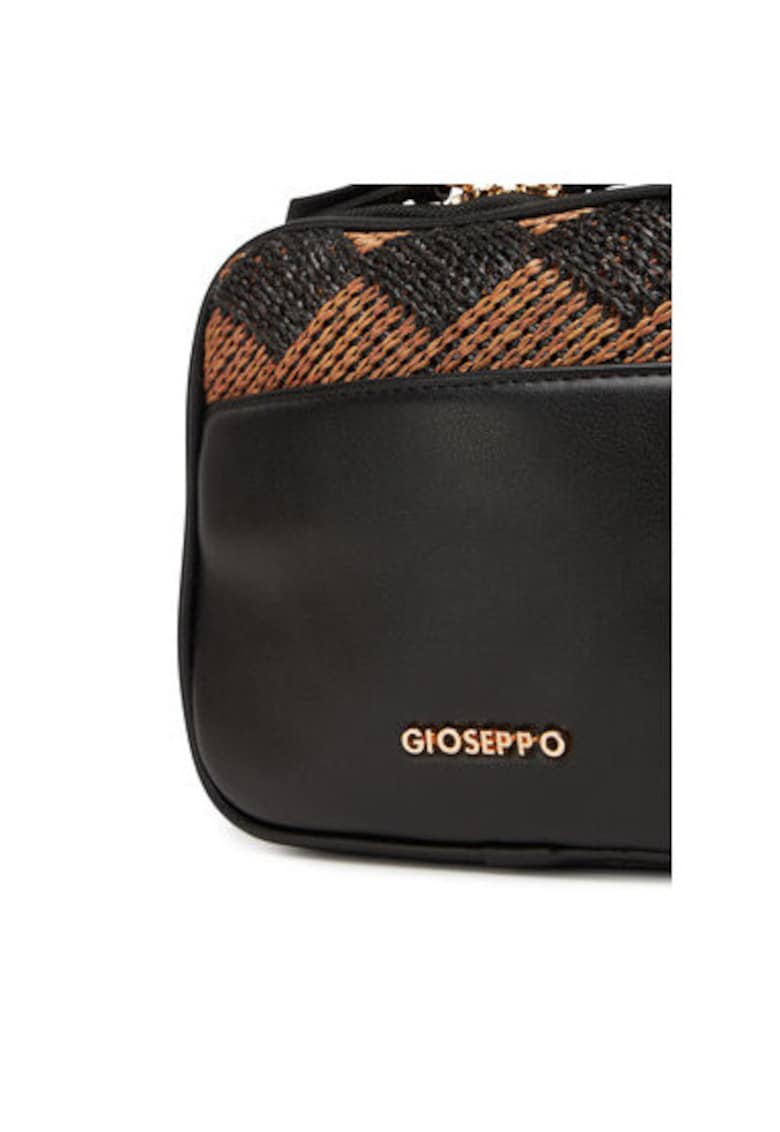 Geanta dama 75498-P - Piele ecologica - Negru