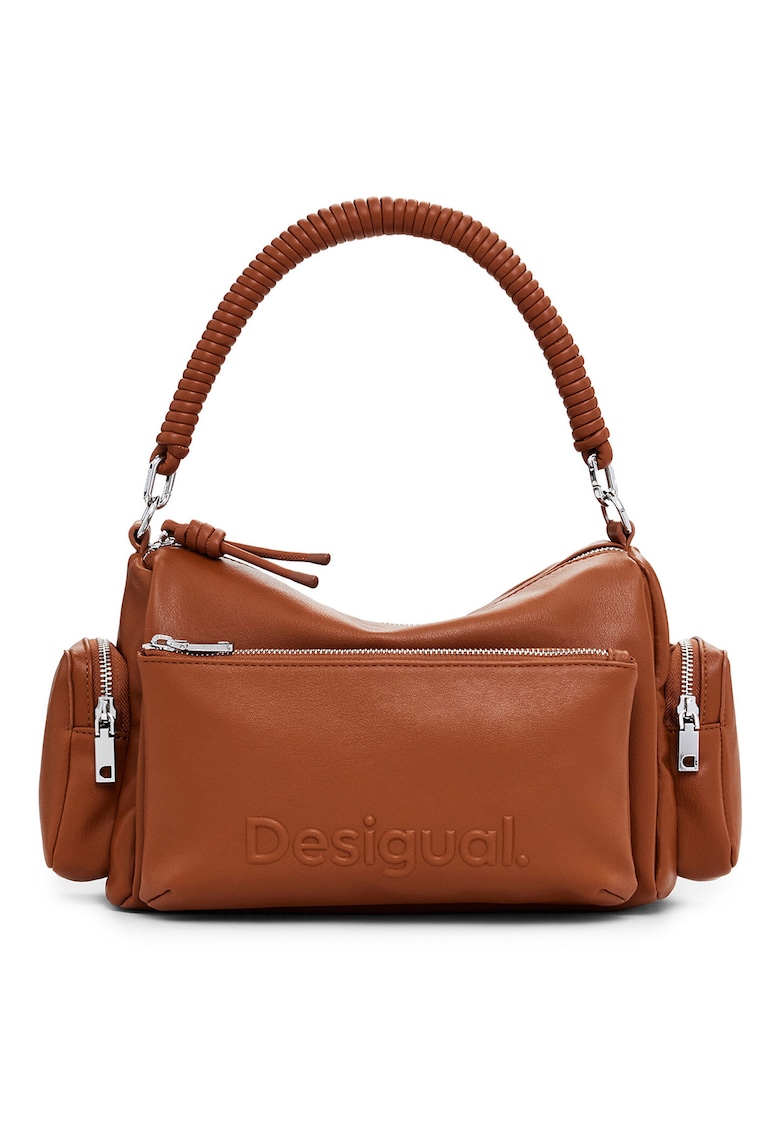 Geantă dama  25SAXPAJ - piele ecologică - maro