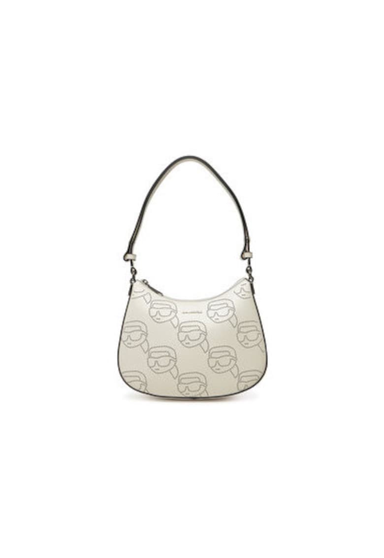 Geanta dama A2W30107 - Piele naturala - Ecru