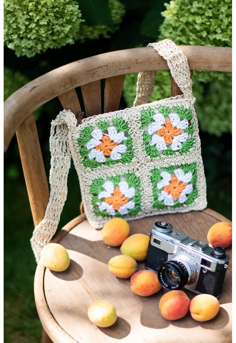 Geanta dama  model Oletta - bej - dimensiune unica