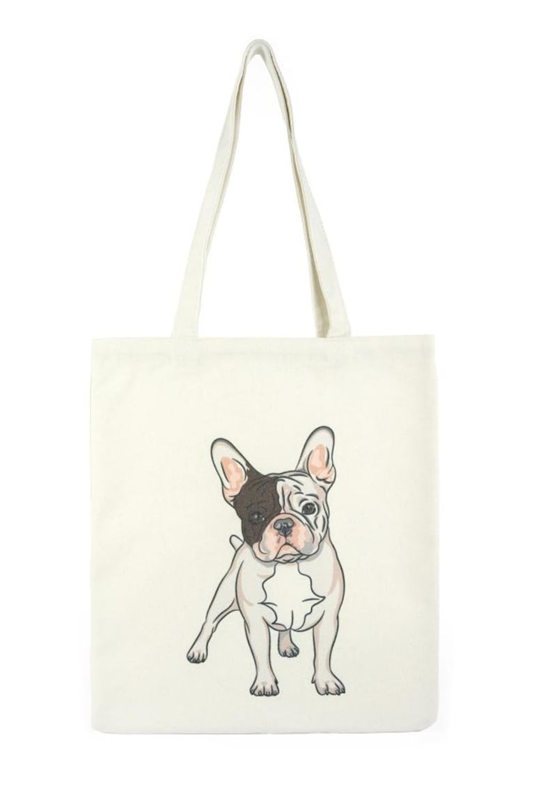 Geanta tote cu imprimeu grafic