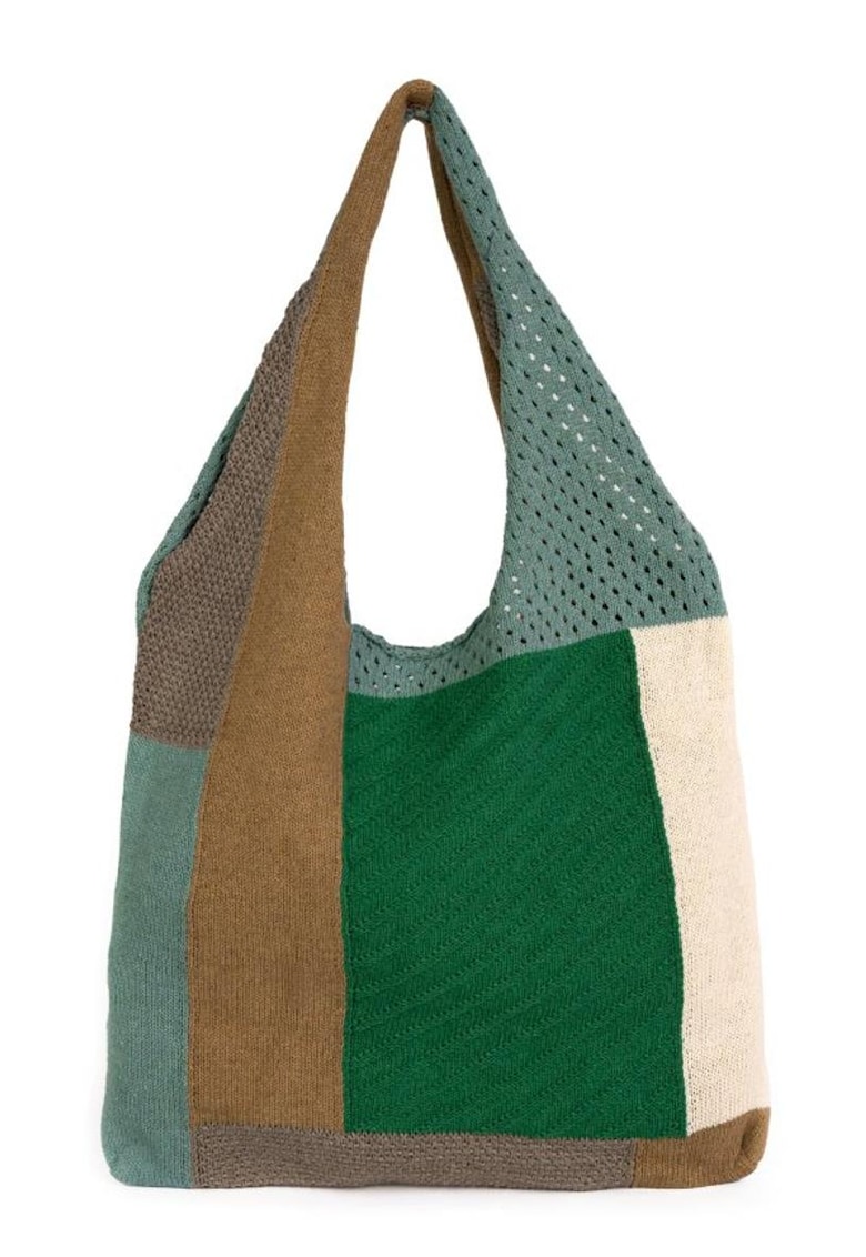 Geanta tote cu design colorblock Yuma