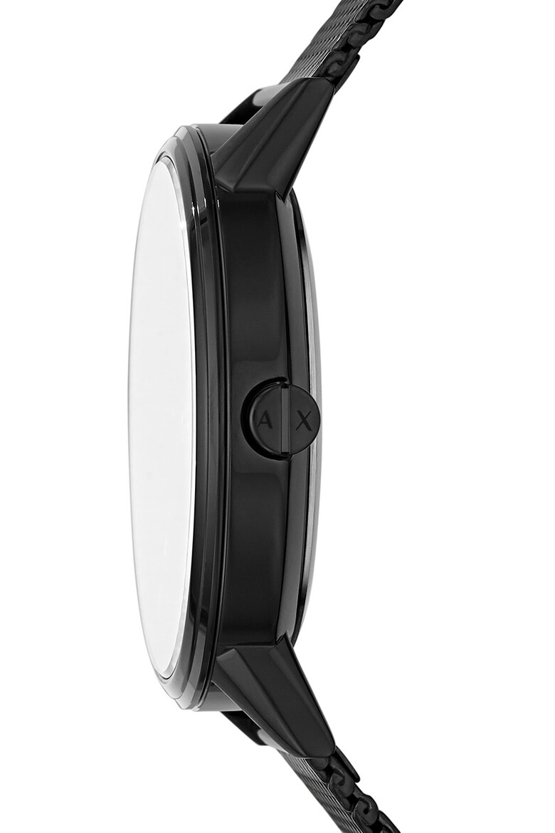 Ceas rotund cu bratara metalica cu model plasa ARMANI EXCHANGE (AX2716 ...