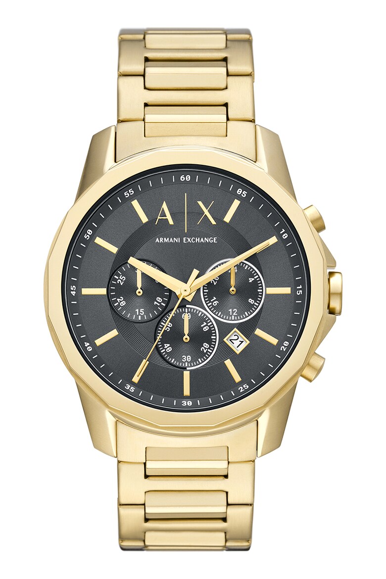 Часовник с хронограф и верижка от инокс - ARMANI EXCHANGE (AX1721)